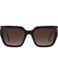 Carolina Herrera - 55Mm Rectangular Sunglasses - Lyst