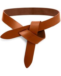 Isabel Marant - Lecce Knotted Leather Belt - Lyst