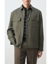 Mango - Rucked Back Jacket - Lyst