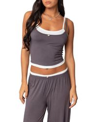Edikted - Elsa Layered Camisole - Lyst
