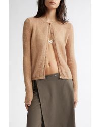 Paloma Wool - Alone Avec Plaisir Mohair & Alpaca Blend Cardigan - Lyst