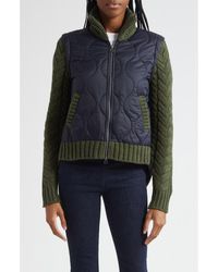 Veronica Beard - Patra Quilted Mixed Media Wool Blend Jacket - Lyst