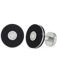 Montblanc - Round Cufflinks - Lyst