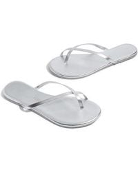 TKEES - Riley Metallic Flip Flop - Lyst