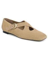 Vince - Cici Cross Strap Flat - Lyst