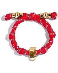 BaubleBar - Knotty Initial Bracelet - Lyst