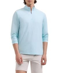 Bugatchi - Mélange Quarter Zip Pullover - Lyst
