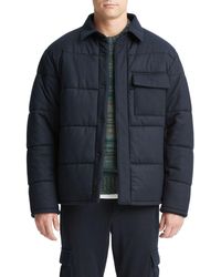 Vince - Cozy Quilted Wool Jacket - Lyst