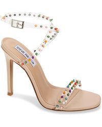 steve madden studded sandals tan
