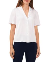 Halogen® - Halogen(r) Short Sleeve Button-up Camp Shirt - Lyst