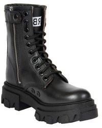 Urbnkicks - Leather Combat Boots - Lyst