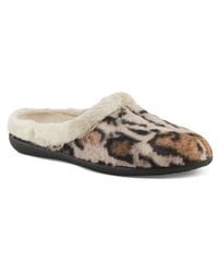 Flexus by Spring Step - Fairsky Leo Faux Fur Scuff Slipper - Lyst