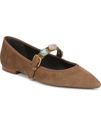 Veronica Beard - Selene Charms Pointed Toe Flat - Lyst