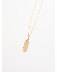 Their Studios - Addison Oval Necklace - Lyst