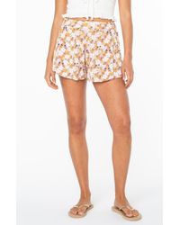 Roxy - Midnight Ave Floral Shorts - Lyst