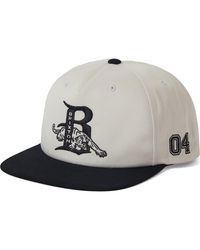 Brixton - Predator Embroidered Snapback Baseball Cap - Lyst