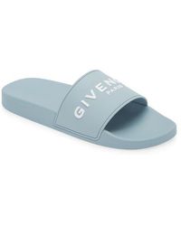Givenchy - Logo Slide Sandal - Lyst