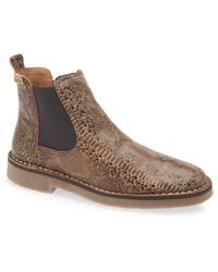 Toni Pons - Isa Snakeskin Embossed Chelsea Boot - Lyst
