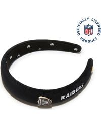 Lele Sadoughi - Las Vegas Raiders Charlotte Headband - Lyst