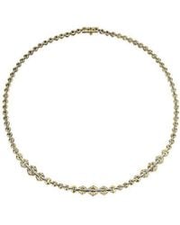DRIES CRIEL - Flow Graduated Diamond Chain Necklace - Lyst