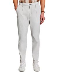 Brooklyn Brigade - Slim Fit Solid Pleated Pants - Lyst