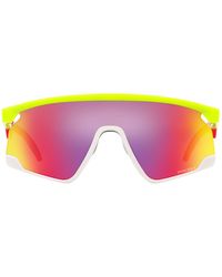 Oakley - Bxtr 39mm Prizmtm Wrap Shield Sunglasses - Lyst