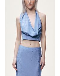 Nocturne - Accessory-Detail Off-Shoulder Bustier Top - Lyst