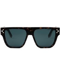 Dior - Cd Diamond S6i 55mm Square Sunglasses - Lyst