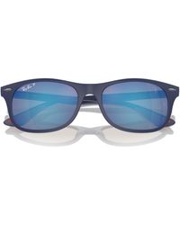 Ray-Ban - Liteforce 55mm Polarized Square Sunglasses - Lyst