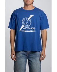 Elwood - Vintage Lightning Soccer Tee - Lyst
