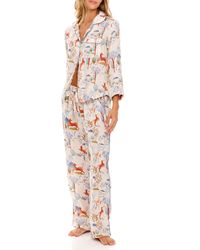 The Lazy Poet - Emma Equus Linen Pajamas At Nordstrom - Lyst