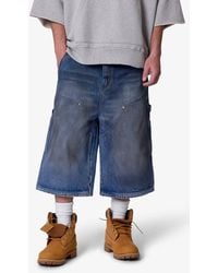 MNML - Ultra Baggy Denim Carpenter Shorts - Lyst