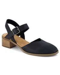 TOMS - Jaclyn Ankle Strap Pump - Lyst