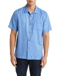 Tommy Bahama - Tropic Isle Short Sleeve Button-up Silk Camp Shirt - Lyst