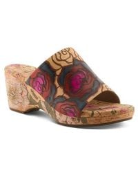 Spring Step - Niceneasy Platform Slide Sandal - Lyst