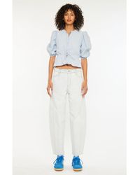 Kancan - Yolanda Low Slung Horseshoe Jeans - Lyst