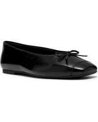 Clarks - Befana Bow Leather Flat - Lyst