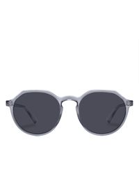 Le Specs - Speed Of Night 51mm Round Sunglasses - Lyst