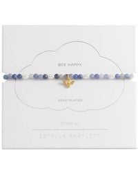 Estella Bartlett - Aventurine Beaded Bee Bracelet - Lyst