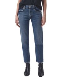 Agolde - Kye Mid Rise Ankle Straight Leg Jeans - Lyst