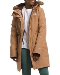 The North Face - Arctic Waterproof 600-fill-power Down Parka With Faux Fur Trim - Lyst