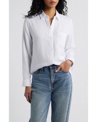 Rails - Freeman Cotton Button-Up Shirt - Lyst