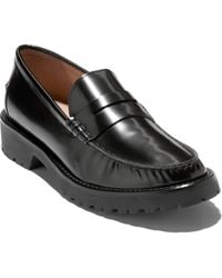 Cole Haan - Treena Lug Penny Loafer - Lyst