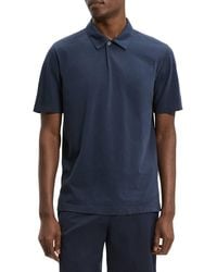 Theory - One Button Polo - Lyst