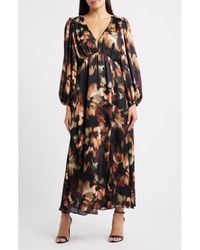Parker - The Filia Long Sleeve Maxi Dress - Lyst