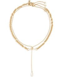 Madewell - Set Of Two Freshwater Pearl Necklaces - Lyst