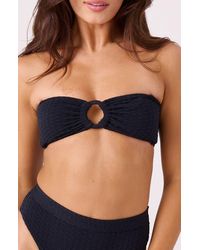 Roxy - Haleiwa Bandeau Bikini Top - Lyst