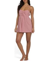 Billabong - Star Glow Stripe Cotton Romper - Lyst