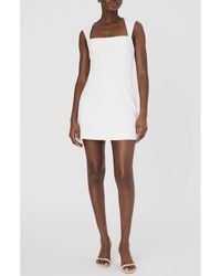French Connection - Whisper Square Neck Minidress - Lyst