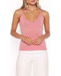 Petal & Pup - Vesta Pointelle Knit Tank - Lyst